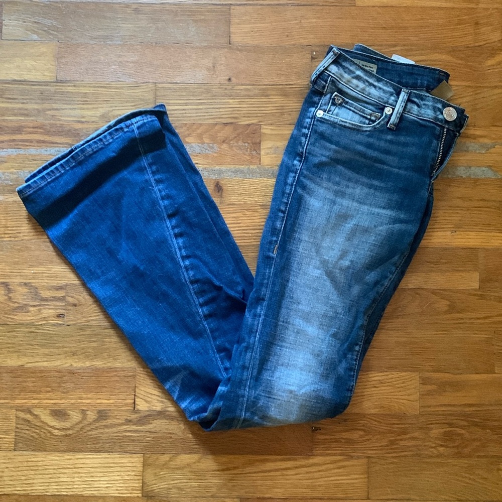 Low rise flare jeans true religion